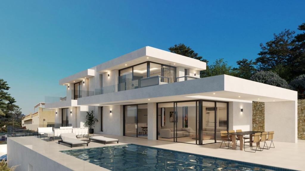 3 bed villas in Calpe