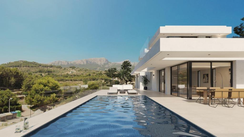 3 bed villas in Calpe
