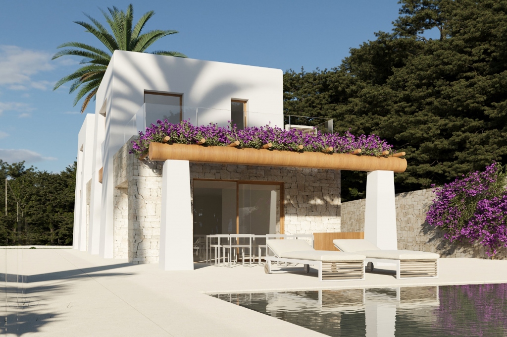 3 bed villa in Benissa