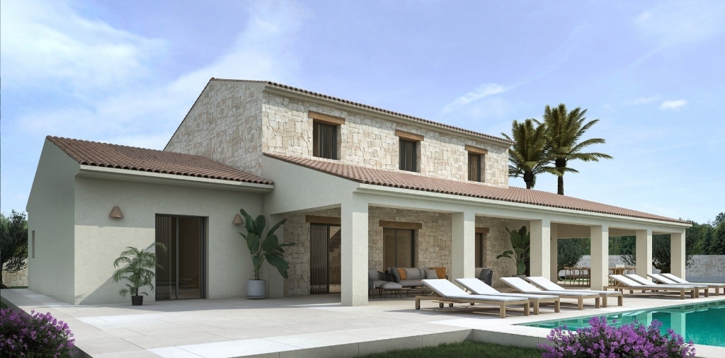 4 bed villa in Moraira