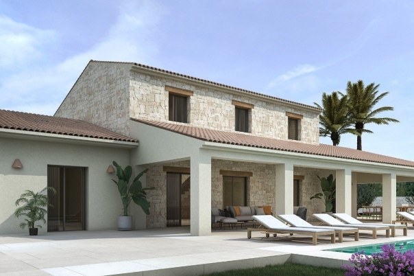 4 bed villa in Moraira