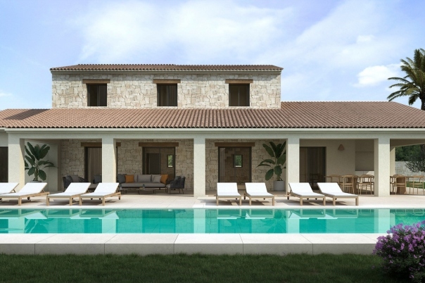 4 bed villa in Moraira