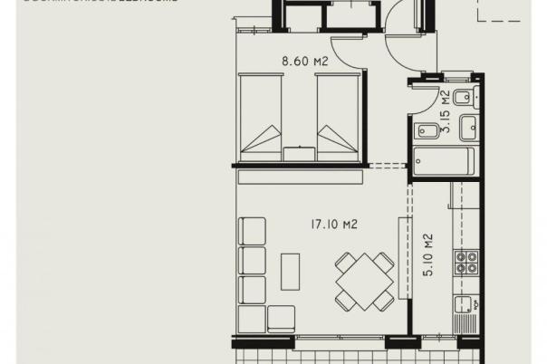 2 bed property in Calpe