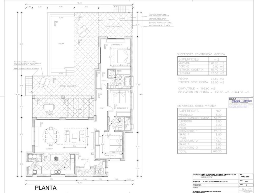 3 bed villa in Jávea