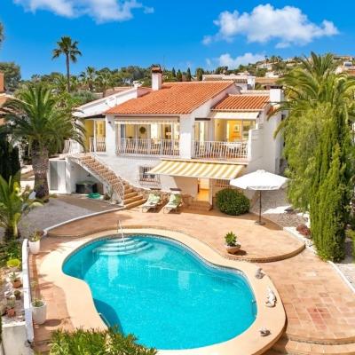 3 bed villas in Moraira