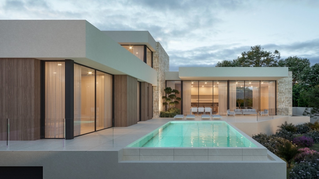 4 bed villa in Moraira