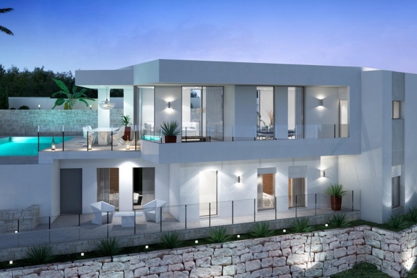 3 bed villa in Moraira
