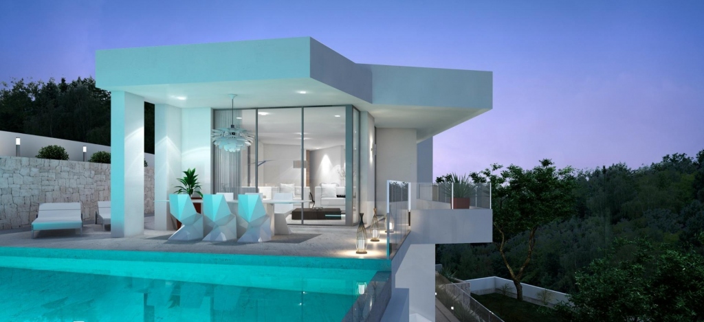 3 bed villa in Moraira