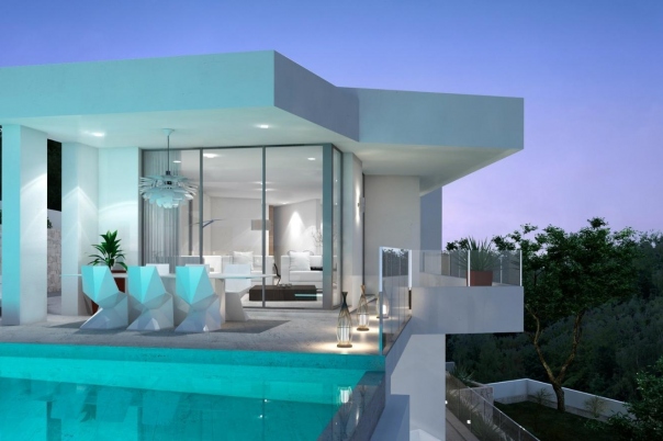 3 bed villa in Moraira