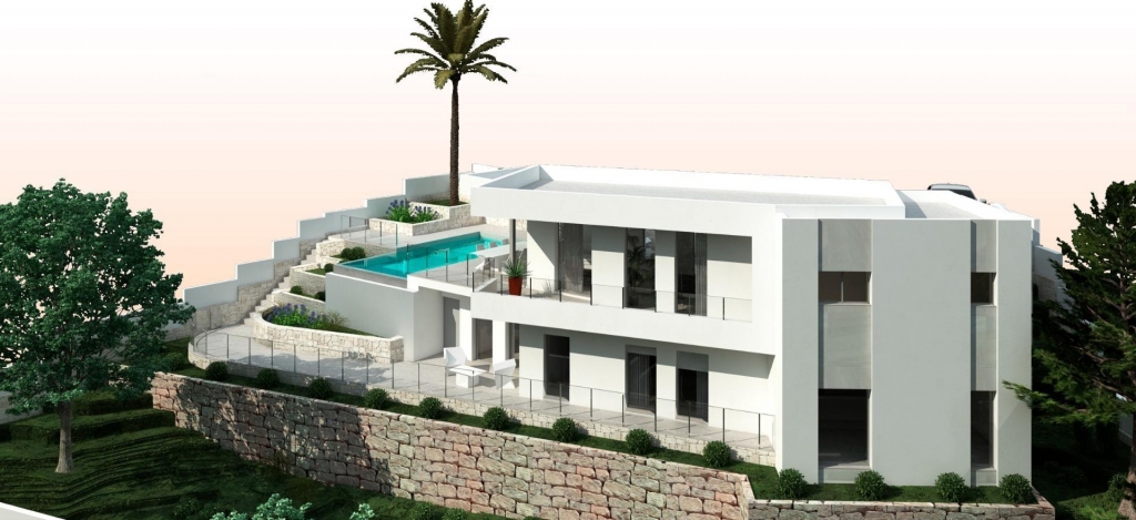 3 bed villa in Moraira