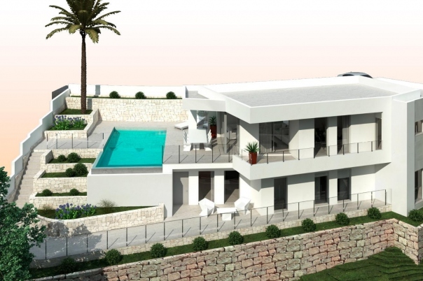 3 bed villa in Moraira