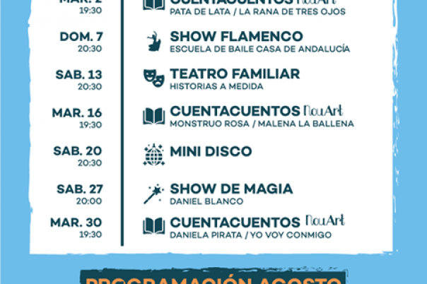 Summer Activities for the Family at Plaza Central - Shopping Centre in Calpe