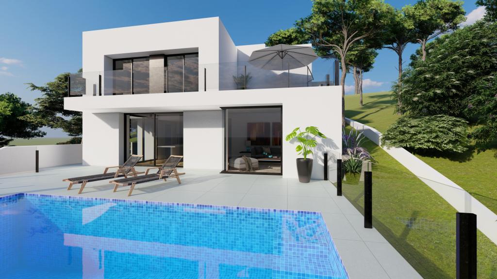 2 bed villa in Benitachell