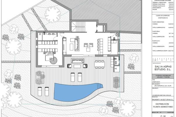 3 bed villa in Calpe