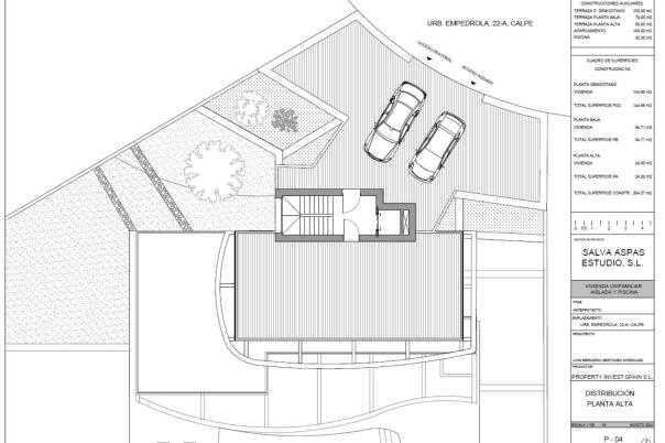 3 bed villa in Calpe