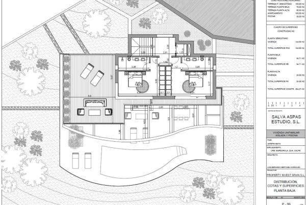 3 bed villa in Calpe