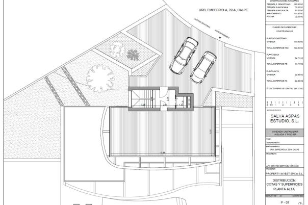 3 bed villa in Calpe