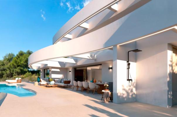 3 bed villa in Calpe