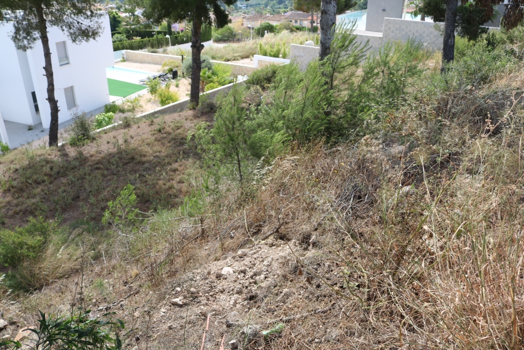 plot in Moraira