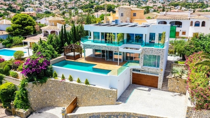 3 bed villa in Calpe