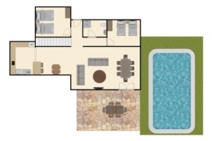 3 bed villa in Calpe