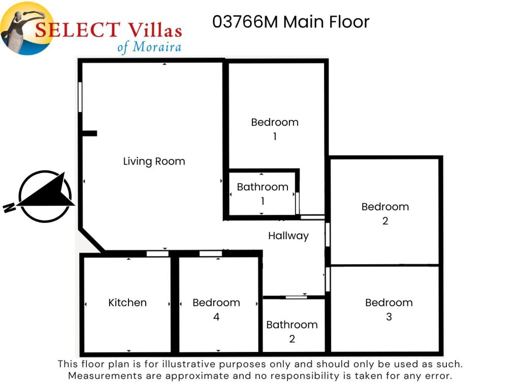 4 bed villa in Moraira