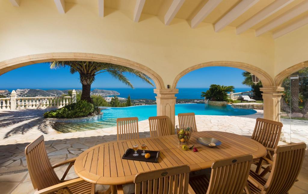 4 bed villa in Moraira