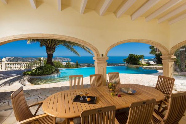 4 bed villa in Moraira