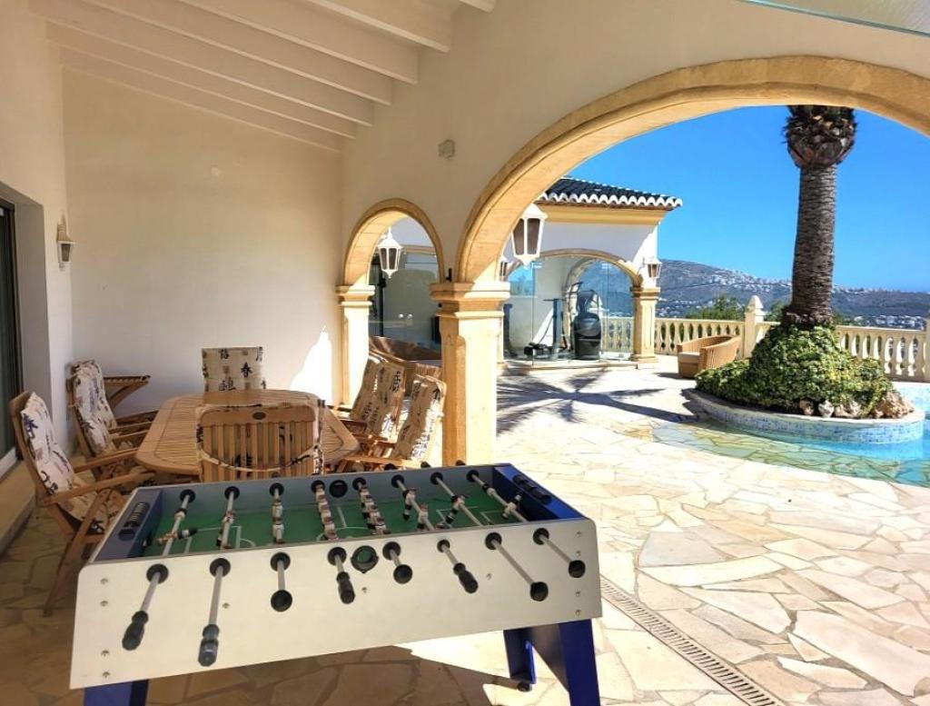 4 bed villa in Moraira