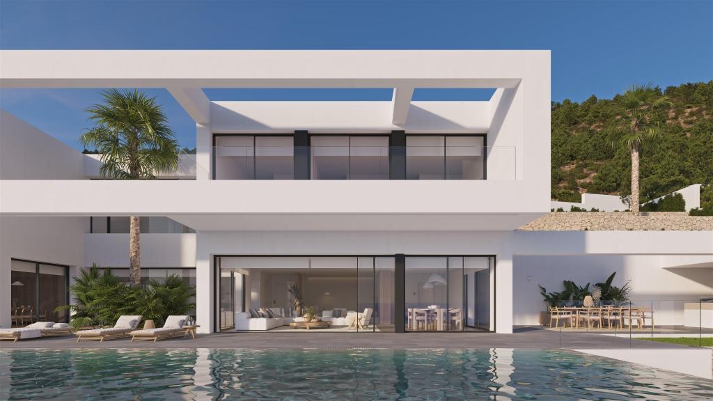 4 bed villas in Benissa