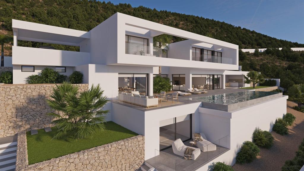 4 bed villas in Benissa