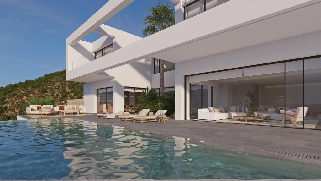 4 bed villas in Benissa