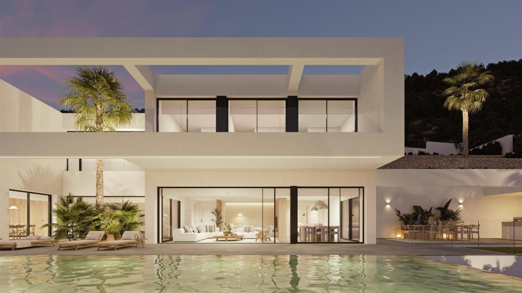 4 bed villas in Benissa