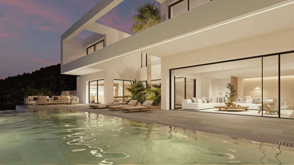 4 bed villas in Benissa
