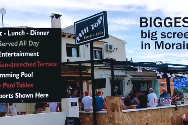 Live Music, Entertainment & Sports Bar Guide in Moraira