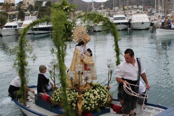Fiestas in Moraira: "Virgen de Los Desamparados" / "Virgen del Carmen" / "Bous a la Mar" (July 2025)