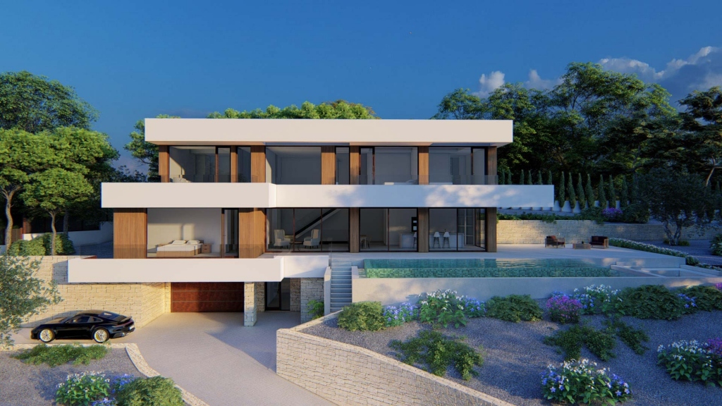 4 bed villa in Altea