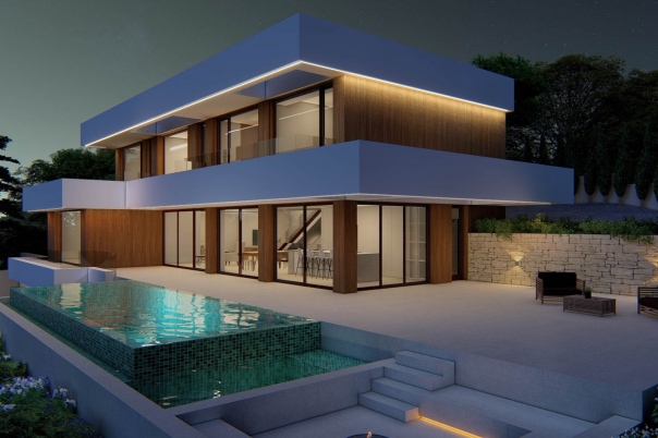 4 bed villa in Altea