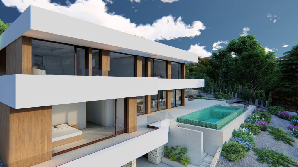 4 bed villa in Altea