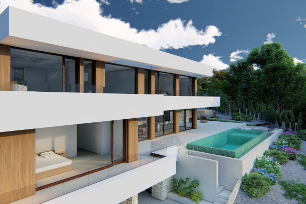 4 bed villa in Altea