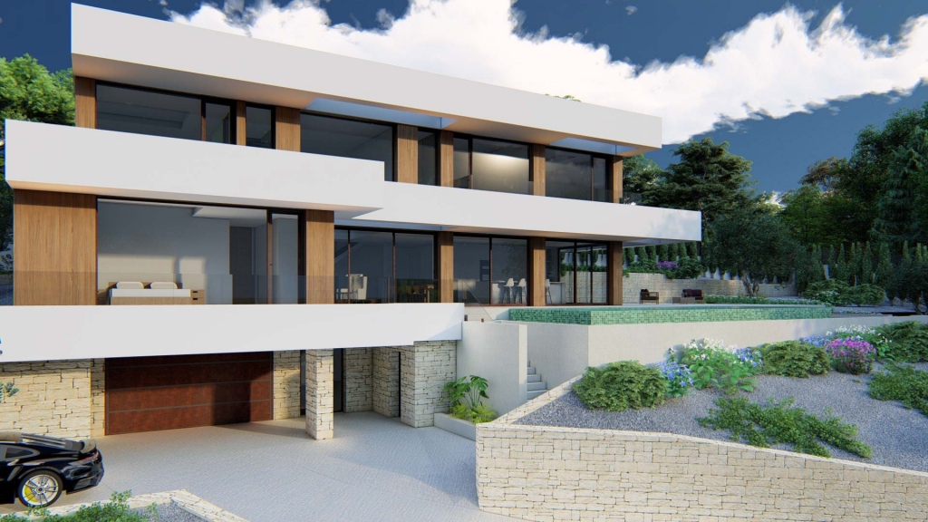 4 bed villa in Altea