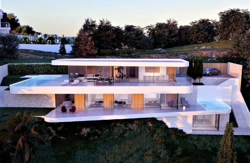 4 bed villa in Moraira