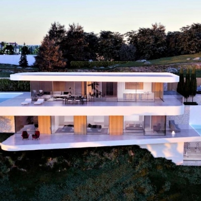 4 bed villa in Moraira