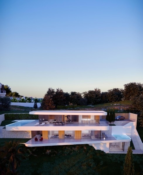 4 bed villa in Moraira