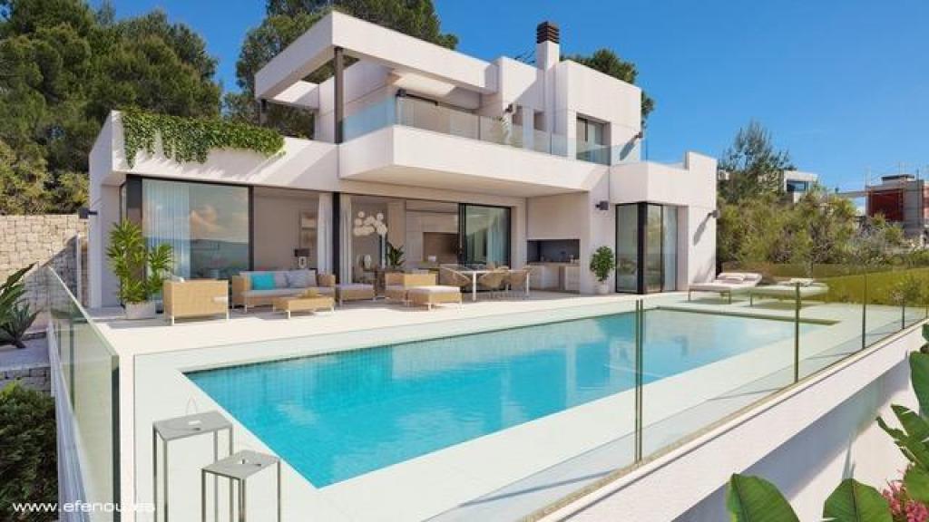 3 bed villas in Calpe