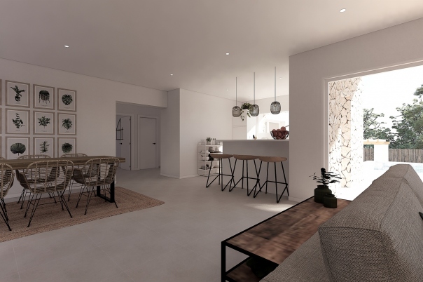 4 bed villas in Moraira