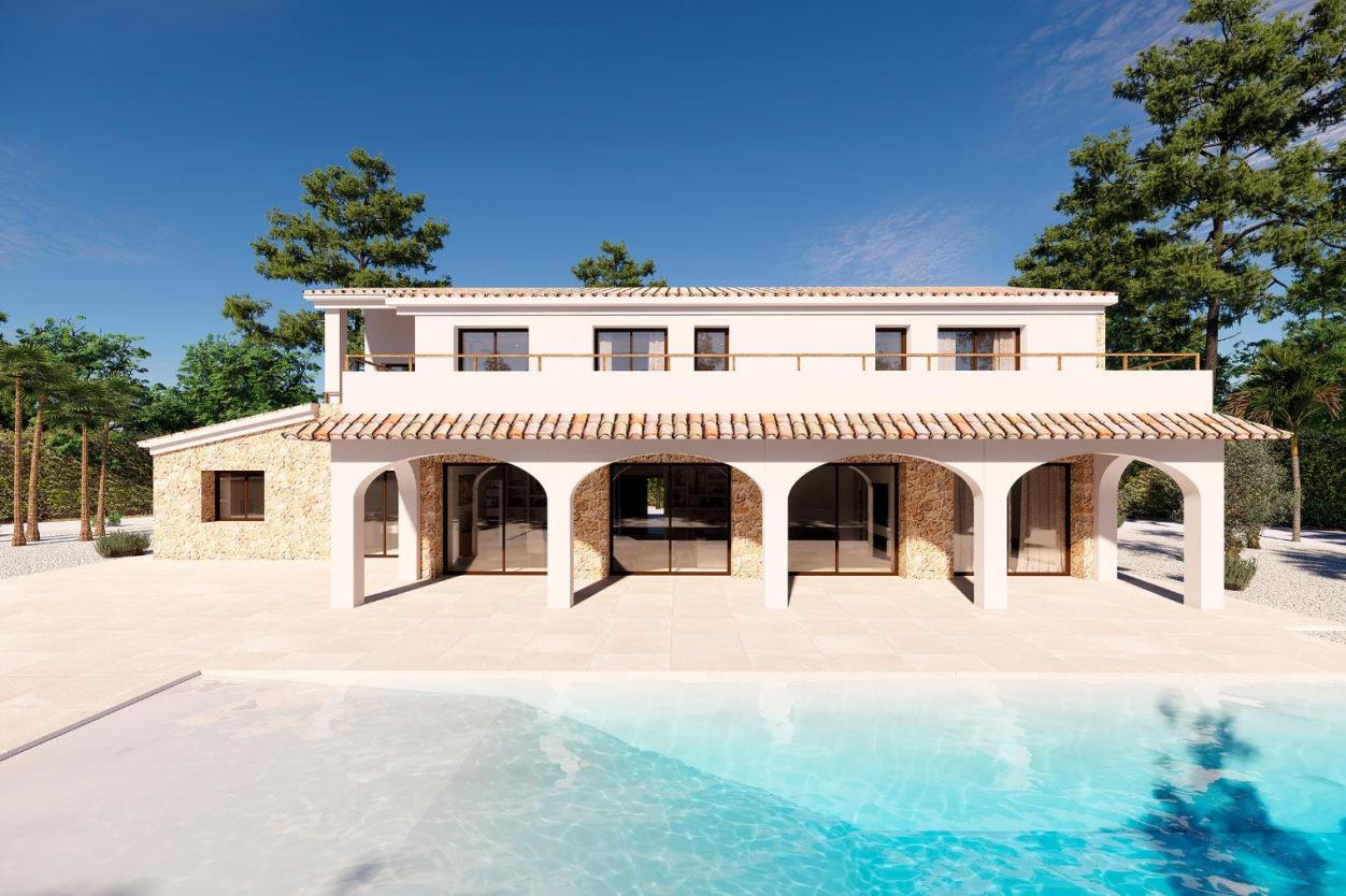 4 bed country houses - fincas in Benissa