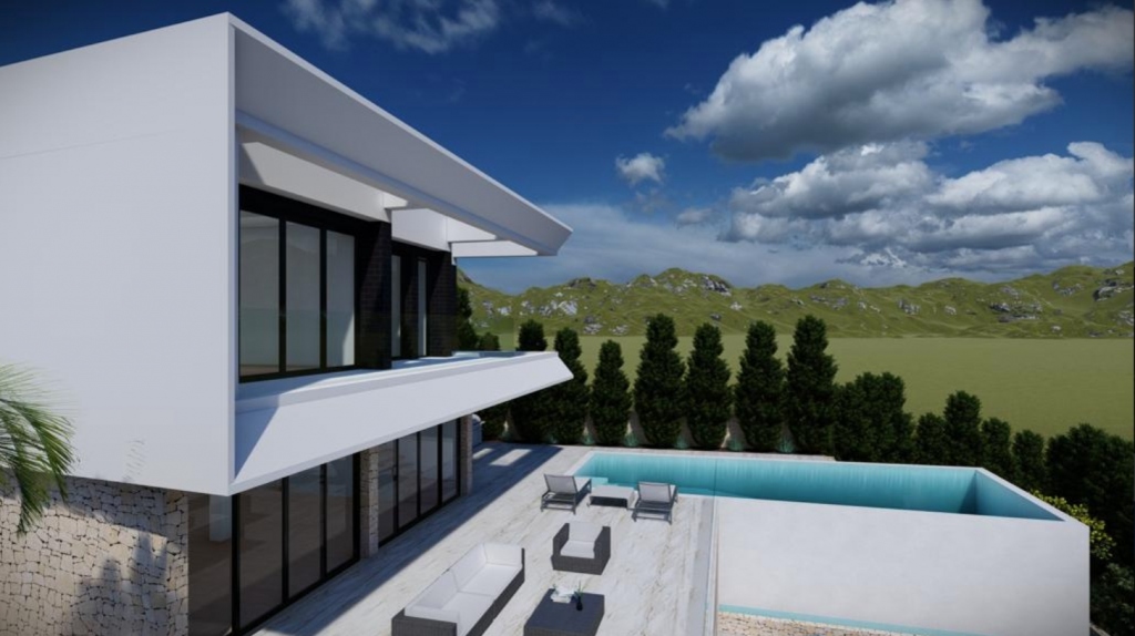 4 bed villa in Altea