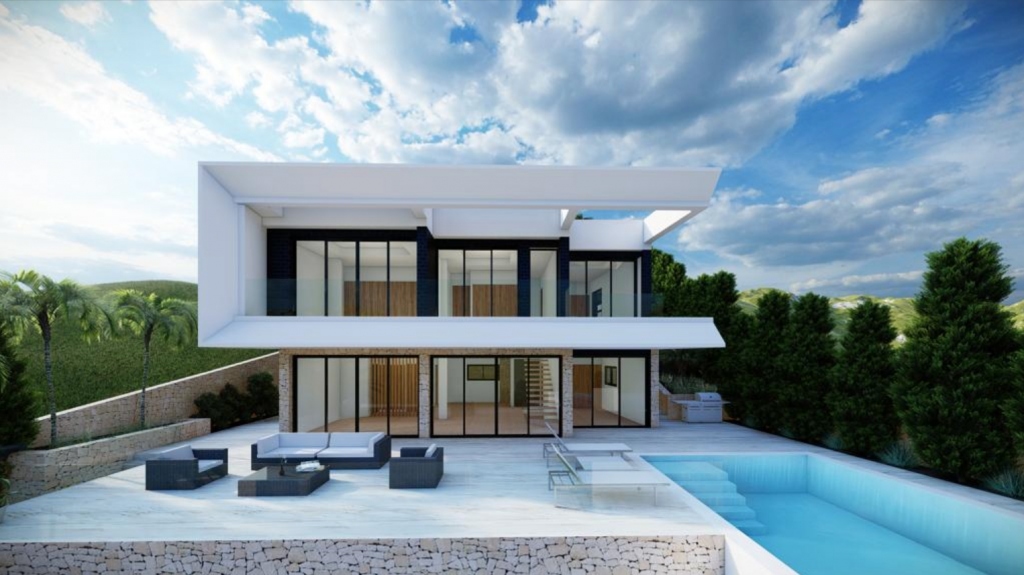 4 bed villa in Altea