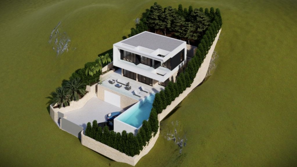 4 bed villa in Altea
